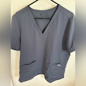 Gray XL Figs Top